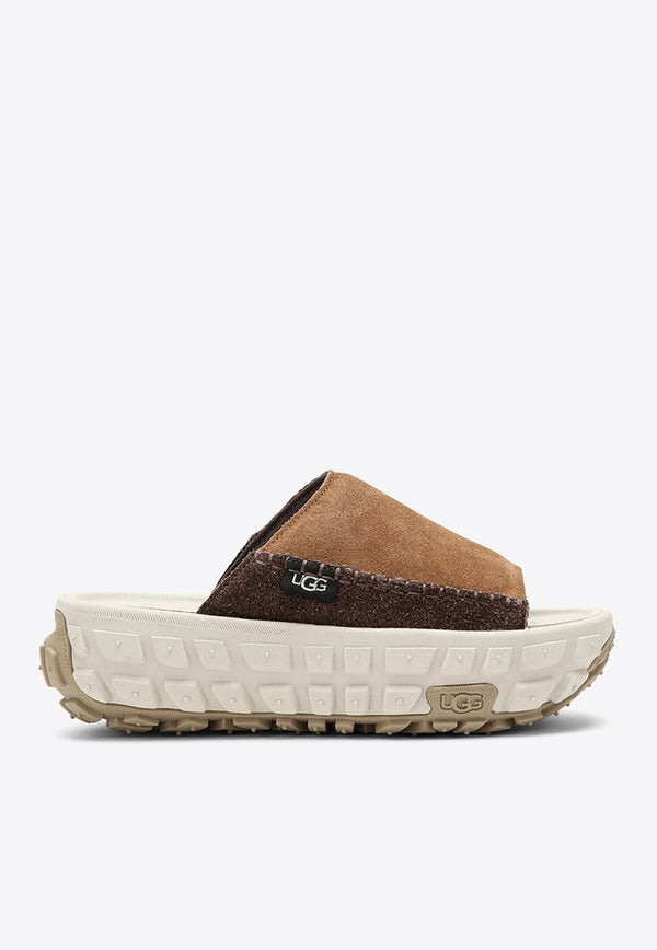 UGG Venture Daze Flatform Suede Slides Chestnut 1152680SUE/O_UGG-CTC