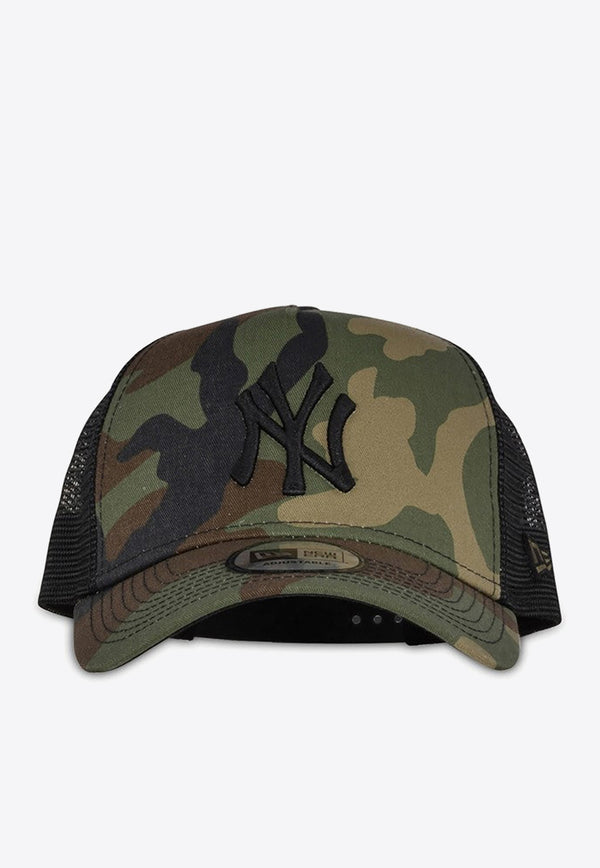 New Era New York Camouflage Trucker Cap Green 11579473CO/1_NEWER-WDCBLK