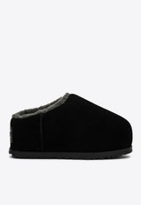 UGG Pumped Suede Slippers Black 1158215SUE/P_UGG-BLK