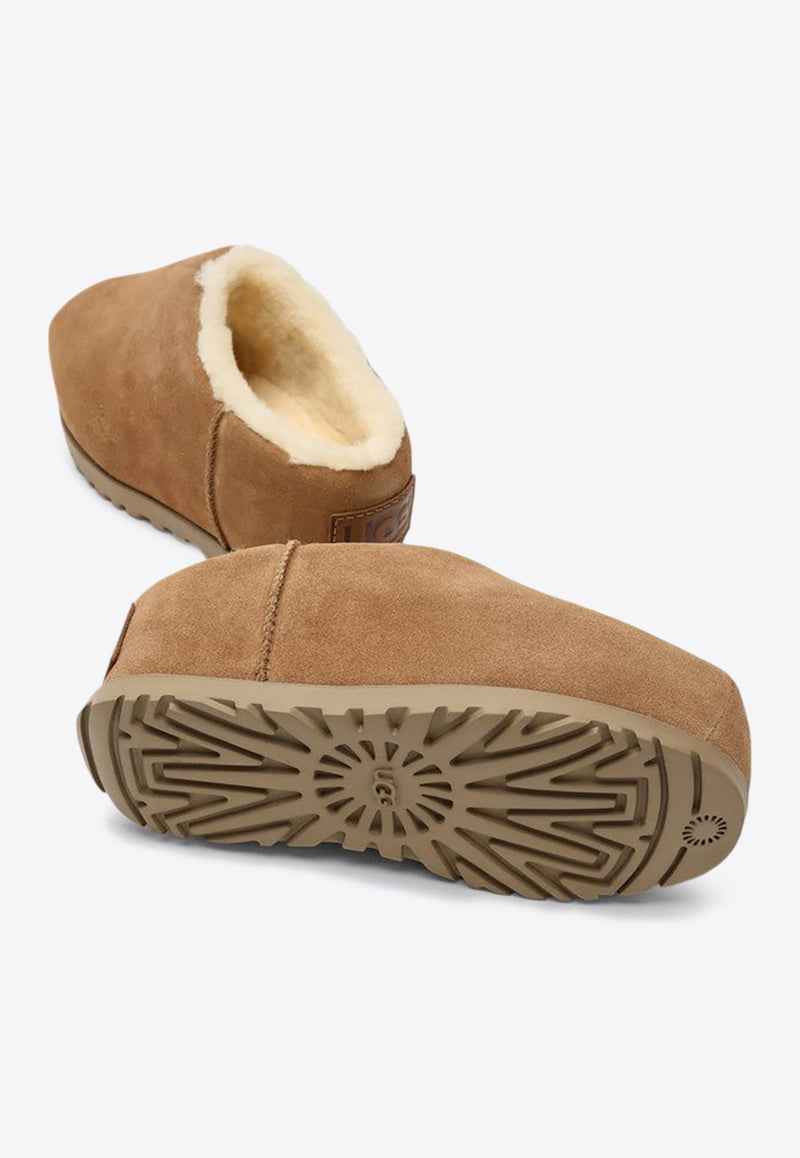 UGG Pumped Suede Slippers Brown 1158215SUE/P_UGG-CHE