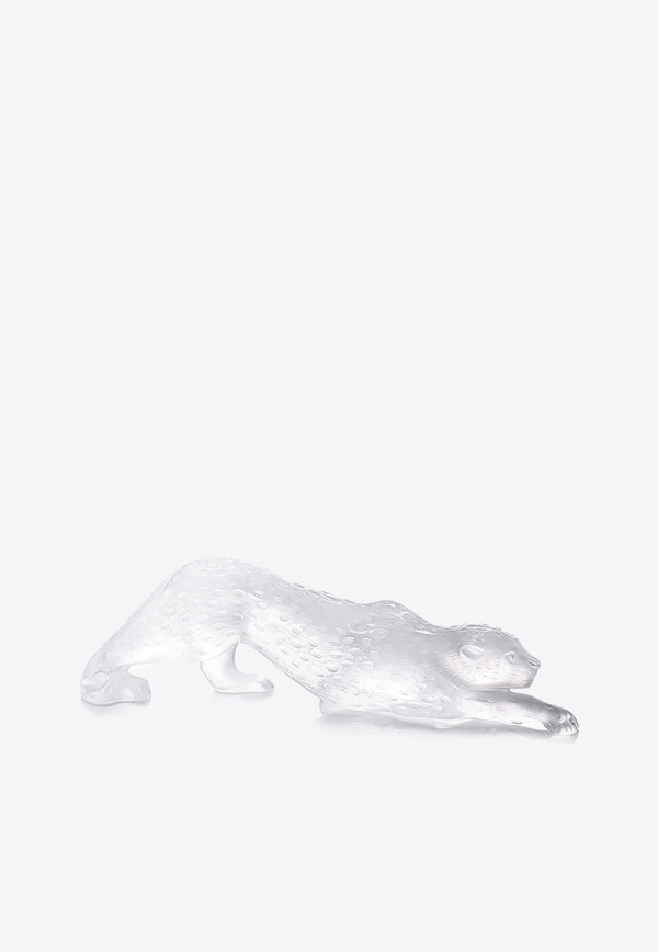 Lalique Large Zeila Panther Sculpture Transparent 1165200
