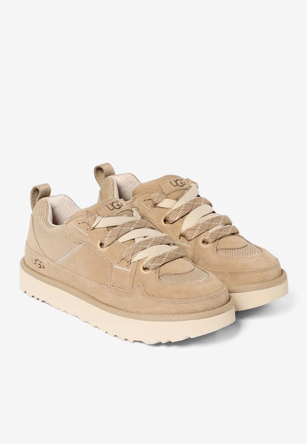UGG Lo Lowmel Suede Sneakers Beige 1169493_MDSD