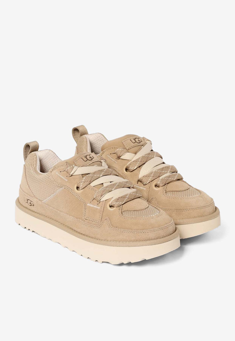 UGG Lo Lowmel Suede Sneakers Beige 1169493_MDSD