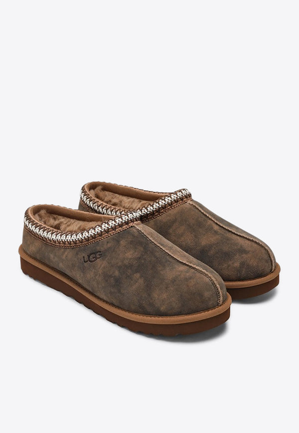 UGG Tasman Baxter Suede Slippers Chestnut 1173810SUE/R_UGG-CHE