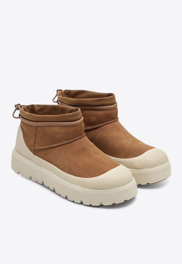 UGG Classic Ultra Mini Weather Hybrid Suede Boots Chestnut 1174196SUE/R_UGG-CWTC