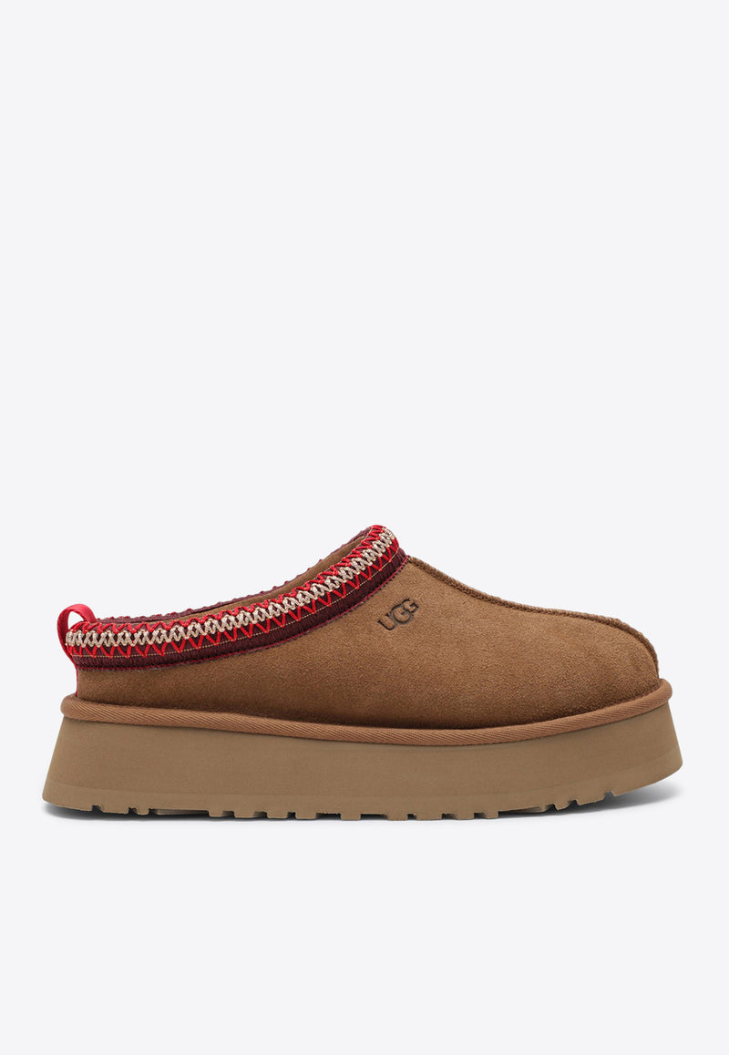 UGG Tazz Flatform Suede Mules Chestnut 1174471SUE_UGG-CHE