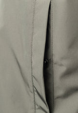 Stand-Up Collar Zip-Up Vest