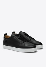 Christian Louboutin Rantulow Leather Low-Top Sneakers Black 1180255LE/P_LOUBO-BK01