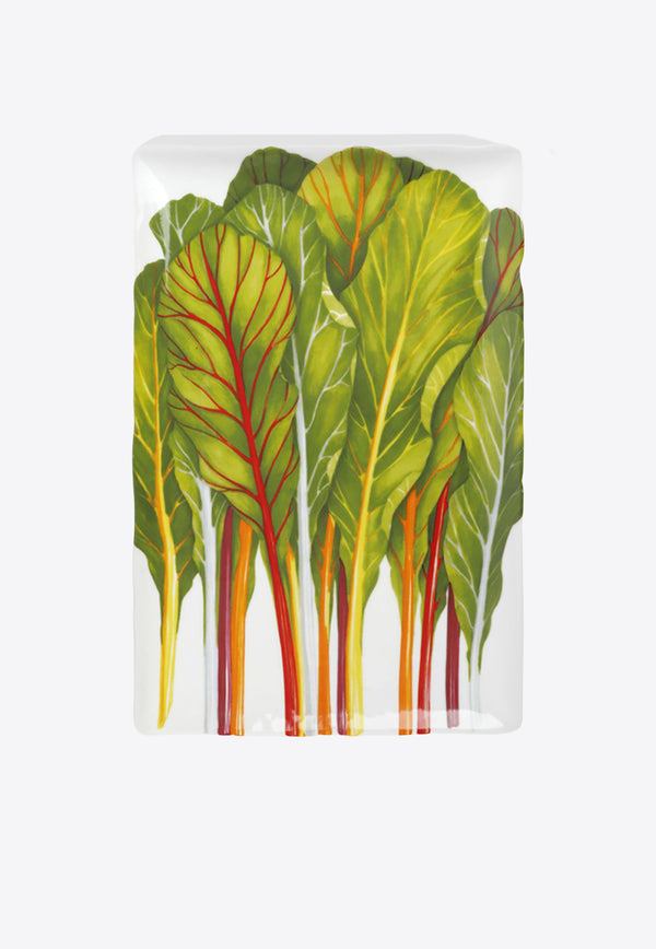 TAITÙ Vegetables Rectangular Platter Multicolor 12-8-9