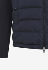 Logo-Patched Down Jacket