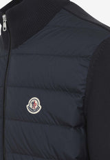 Logo-Patched Down Jacket