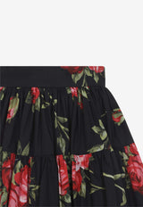 Floral Mini Skirt