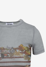 Printed Crewneck T-shirt