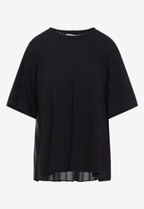Spiga T-shirt with Sheer Panel
