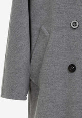 Madame Double-Breasted Wool Coat