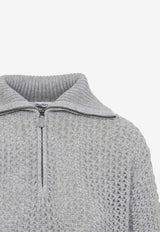 Tequila Crochet Knit Sweater