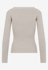Gioiosa Wool and Cashmere Cardigan