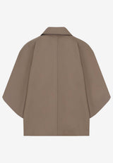 Paggio Short Cape Coat