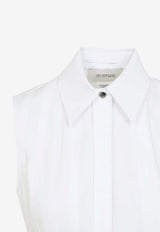 Certosa Sleeveless Peplum Top