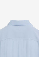 Long-Sleeved Boxy Shirt