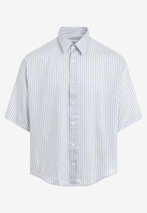 Striped Short-Sleeved Shirt