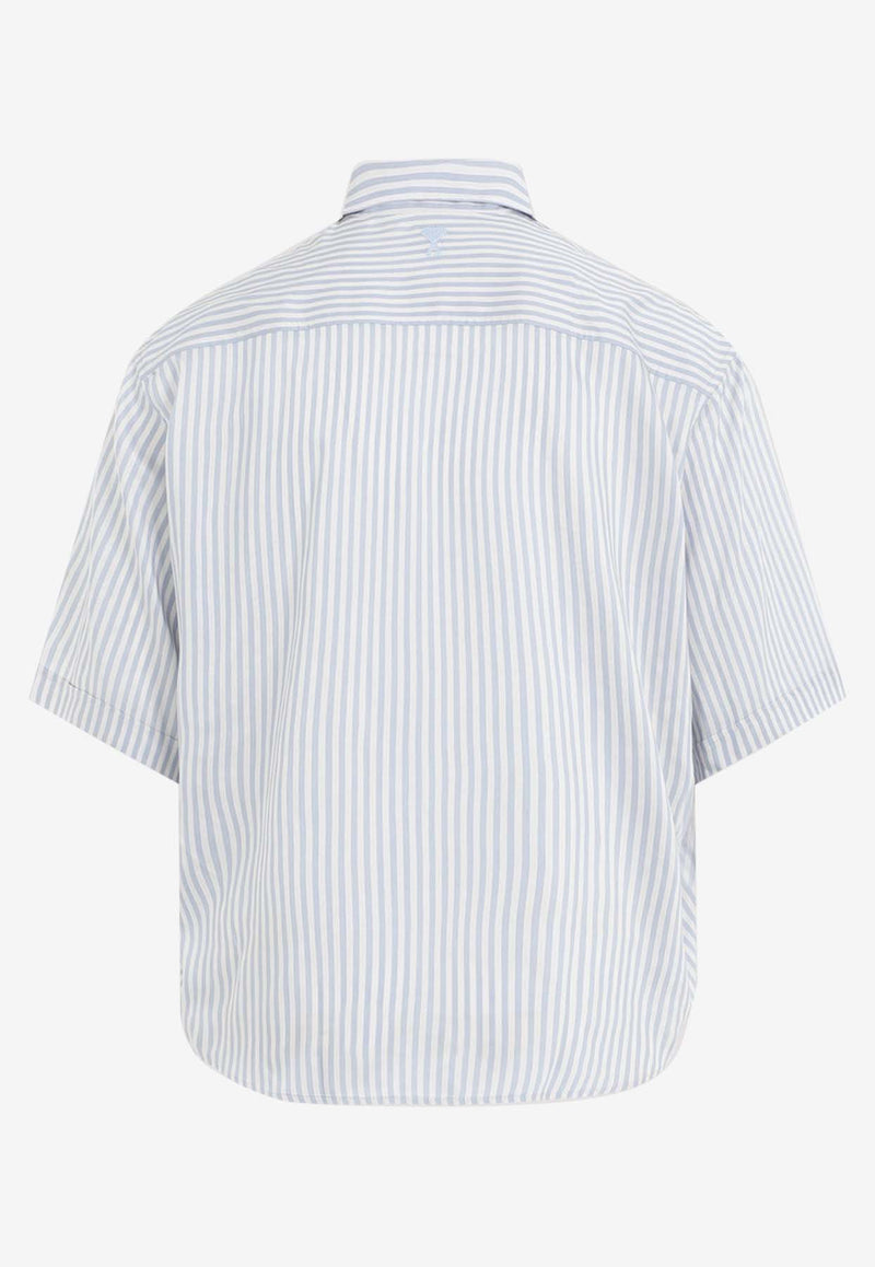 Striped Short-Sleeved Shirt
