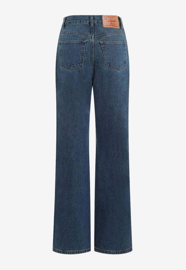 Evergreen Cut-Out Jeans