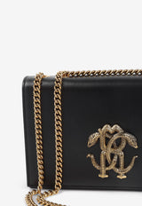 Monogram Mirror Snake Shoulder Bag