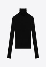 Philosophy Di Lorenzo Serafini High-Neck Ribbed Sweater Black 12057124/P_PHILO-V0555