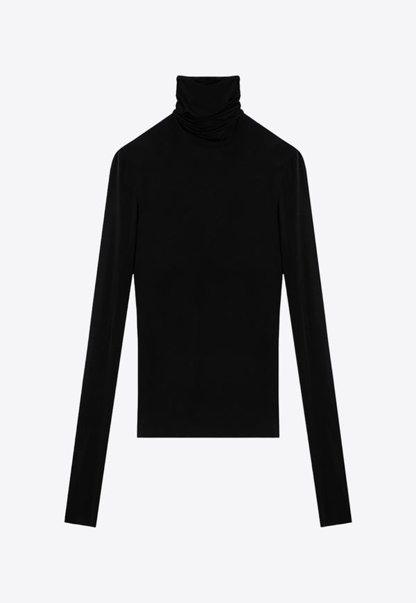 Philosophy Di Lorenzo Serafini High-Neck Ribbed Sweater Black 12057124/P_PHILO-V0555