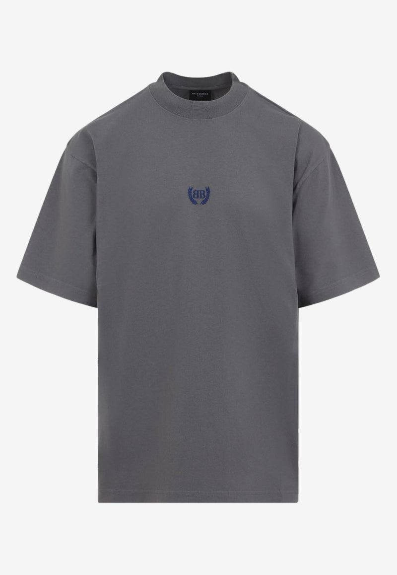 Logo-Embroidered Short-Sleeved T-shirt