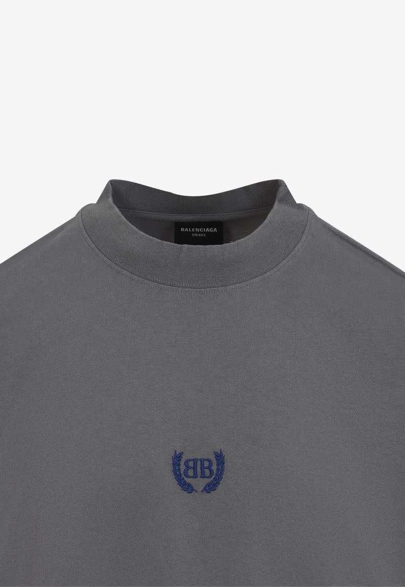 Logo-Embroidered Short-Sleeved T-shirt