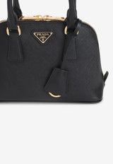 Mini Promenade Leather Top Handle Bag