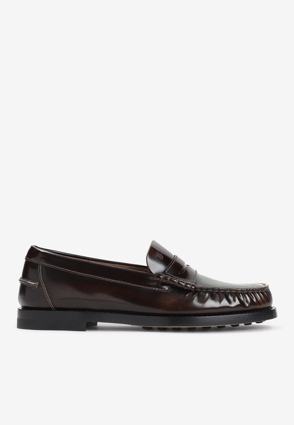 Calf Leather Penny Loafers