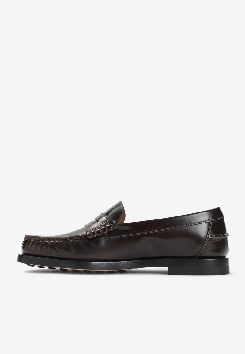 Calf Leather Penny Loafers