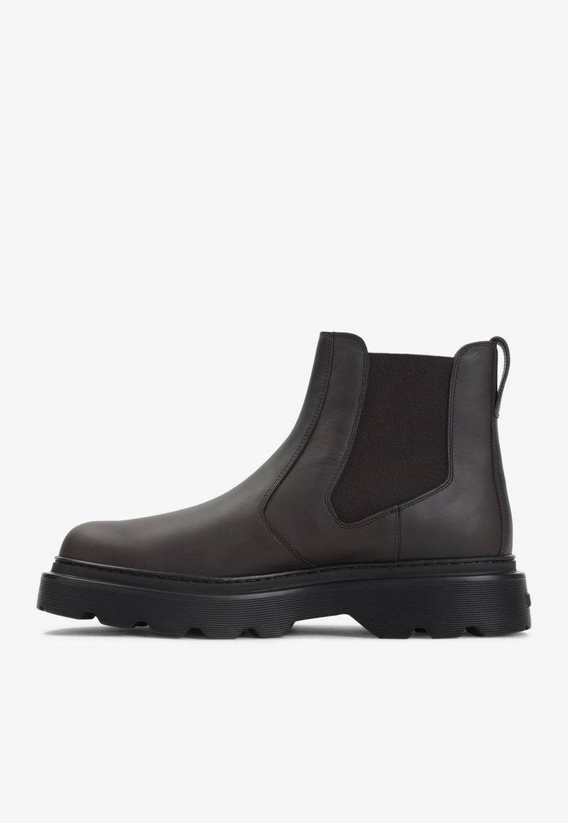 Leather Chelsea Boots