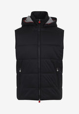 Hooded Quilted Vest