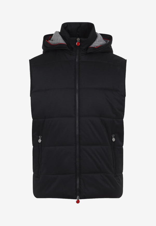 Hooded Quilted Vest