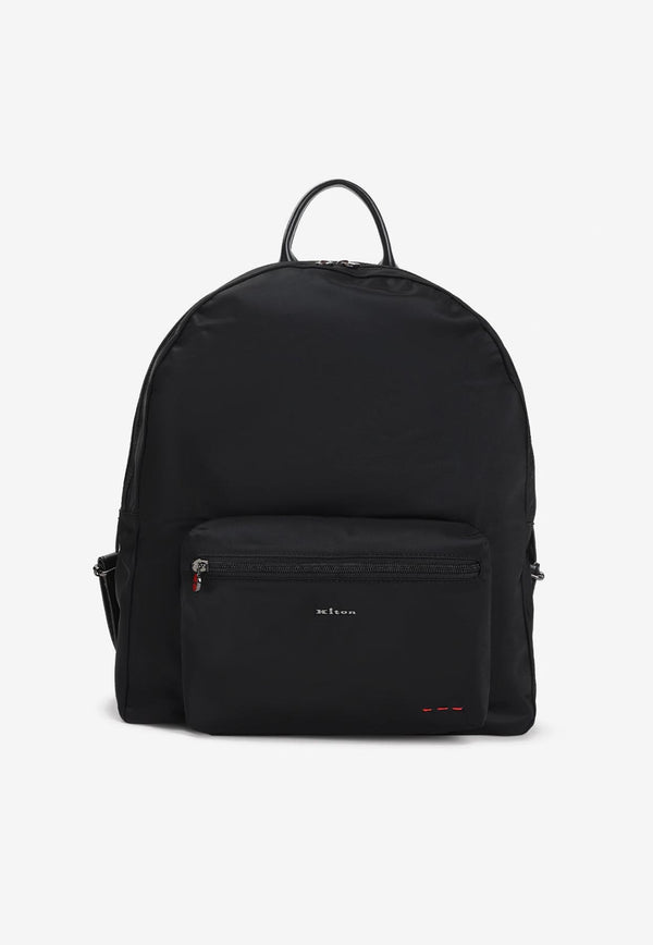 Logo Plaque Backpack