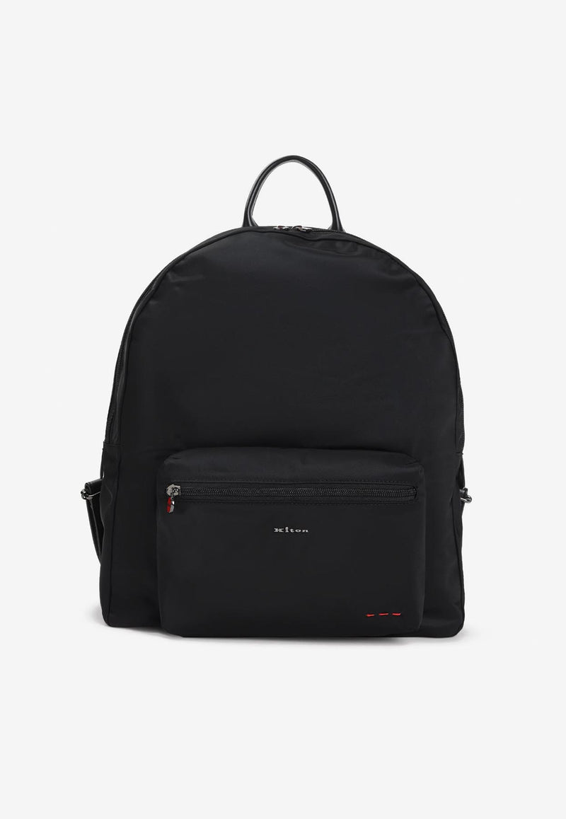 Logo Plaque Backpack