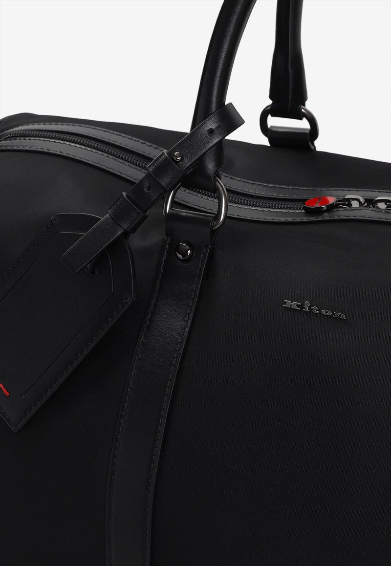 Logo Plaque Duffle Bag