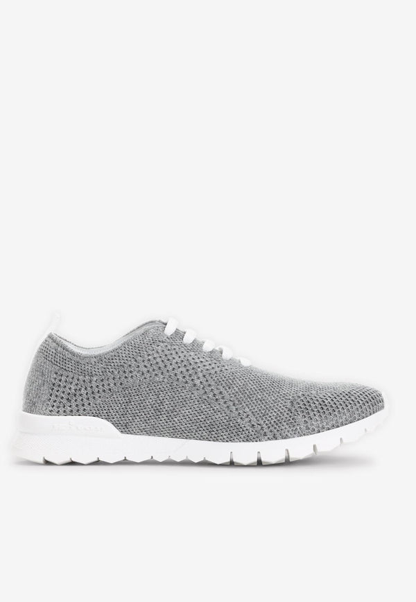 Fits Low-Top Sneakers in Knitted Cashmere
