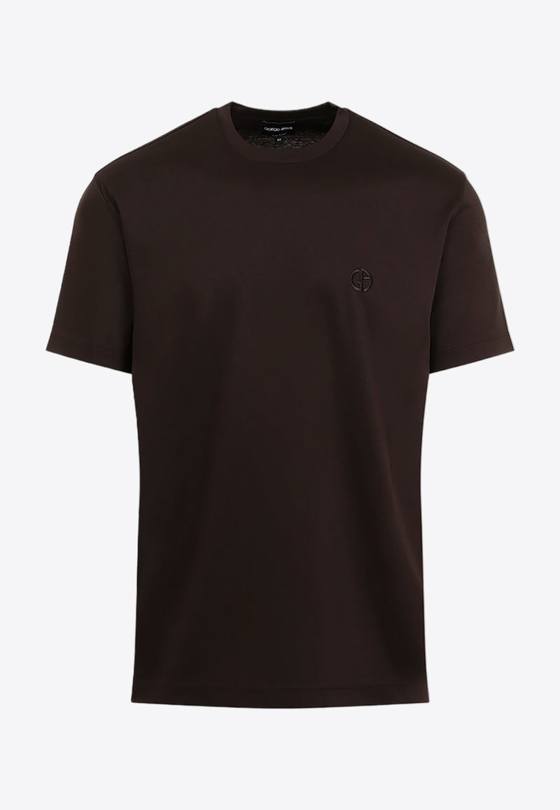 Logo-Embroidered Short-Sleeved T-shirt