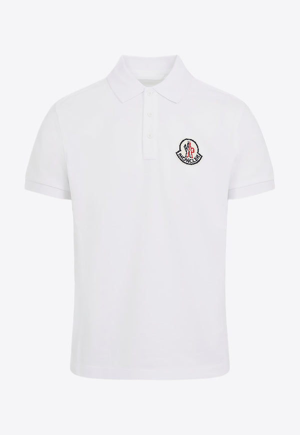 Logo-Patch Polo T-shirt