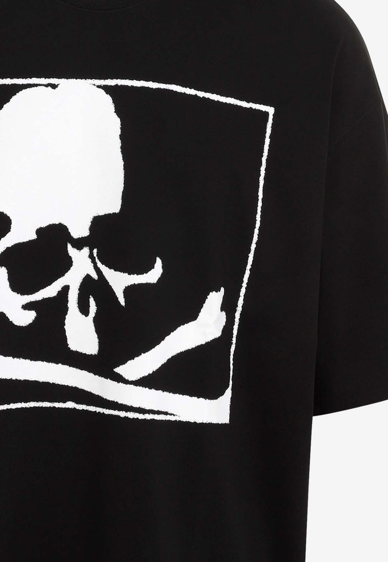 Oversized Skull Print T-shirt