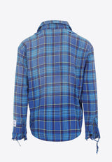 Marley Distressed Flannel Shirt