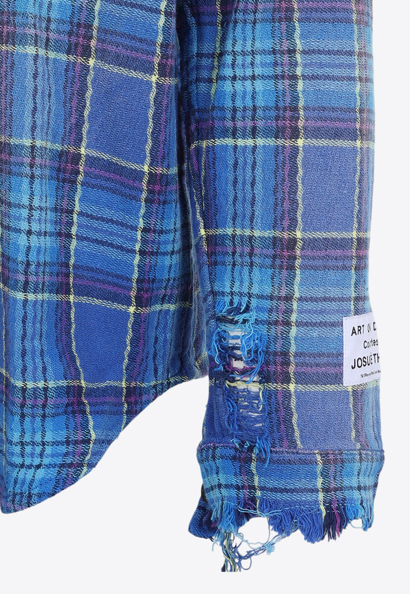 Marley Distressed Flannel Shirt