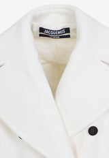 Ovalo Double-Breasted Short Coat