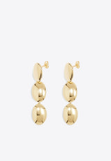 RAGBAG STUDIO Dualism Oval-Links Drop Earrings Gold 12106GOLD