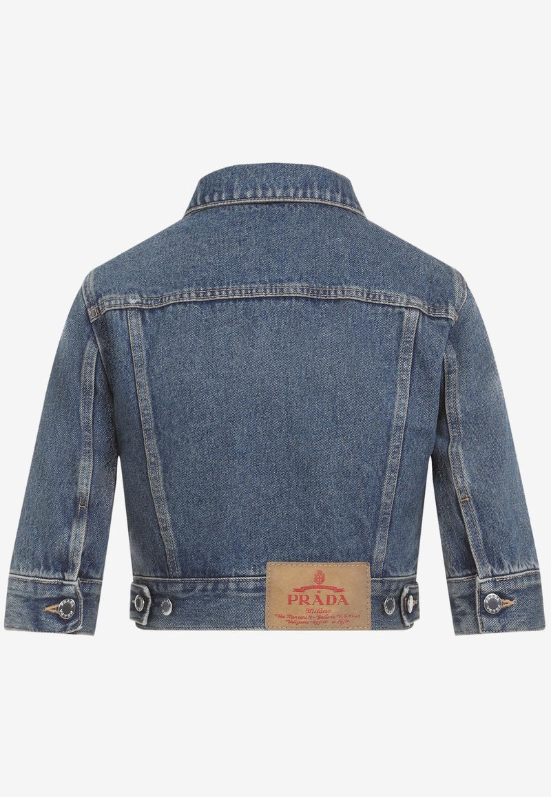 Cropped Denim Jacket